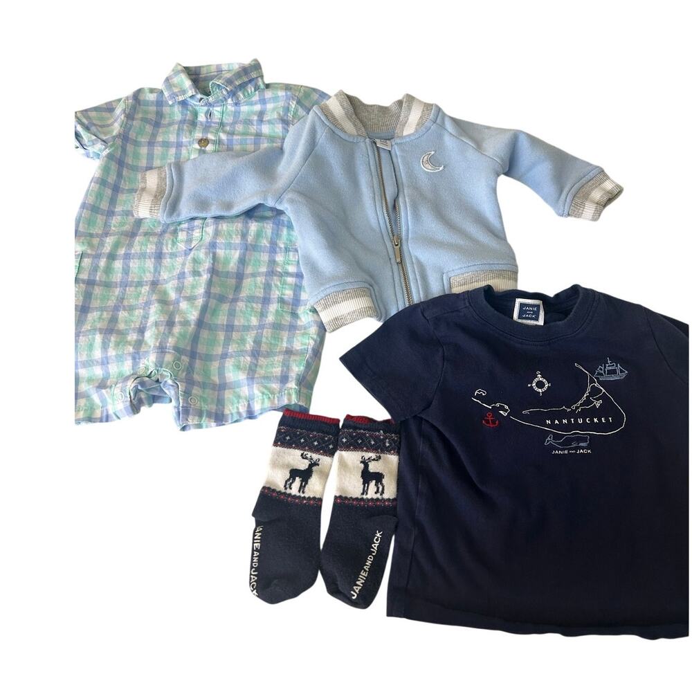 Janie and Jack Baby Boy Bundle size 3-12 months